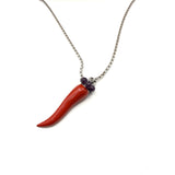 Collana Lucky Corno Rosso