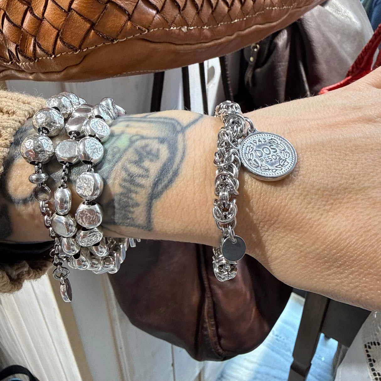 Bracciale Bizantina con Moneta