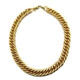 Collana Grumetta Spina di pesce Oro opaco