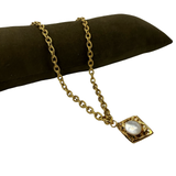 Collana Lanterna 9 Rombo Madreperla