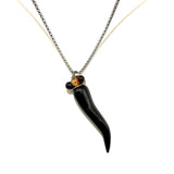Collana Lucky Corno Nero