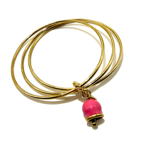 Bracciale rigido 3 fili Campanella