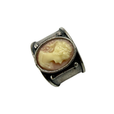 Cammeo Rosa Antico Argento925