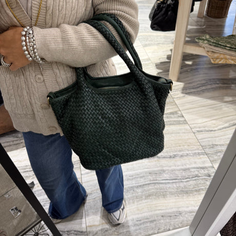 Borsa Hermione big Verde foresta