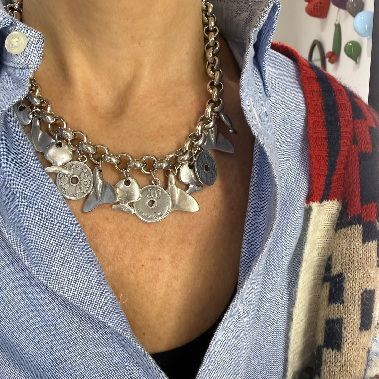 Collana Lucky Coda di Balena