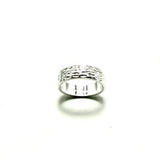 Coppia Fedi Martellate Argento925