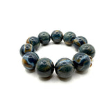 Bracciale sfere in Resina Multicolor Lunare Ottanio