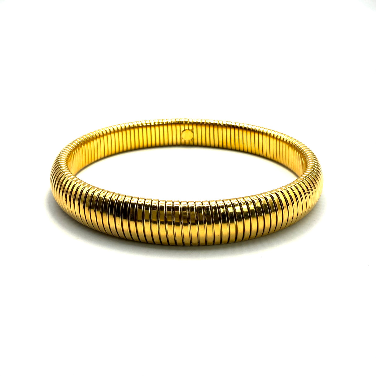 Bracciale Tubogas acciaio Dorato