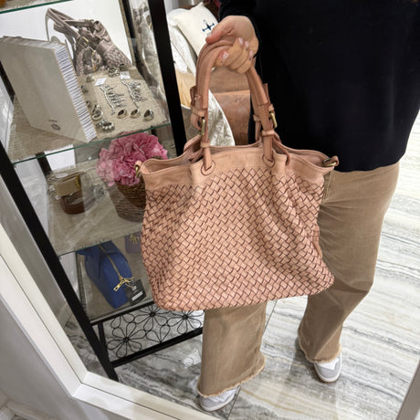 Borsa Intreccio Big Cipria