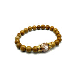 Bracciale Pietre Tormalina e Corone