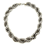 Collana Torcione Ottone Silver