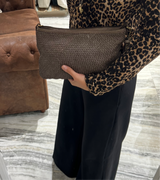 Pochette Intreccio Taupe