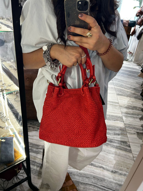 Borsa Rachele Small Rossa