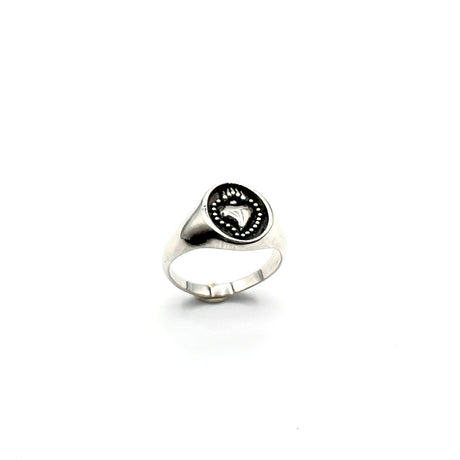 Anello Chevalier Cuore Sacro Argento925