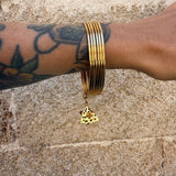 Bracciale 6 fili Lanterna Piramide