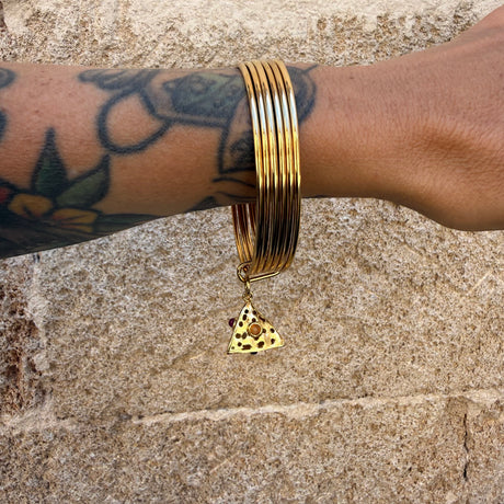 Bracciale 5 fili Lanterna Piramide