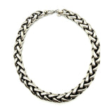 Collana Spiga Ottone Silver