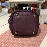 Borsa cestino Hermione small Borgogna