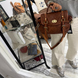 Borsa Dobby Cuoio
