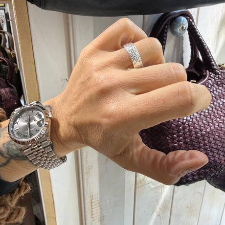 Fede martellata Argento925