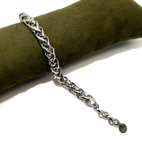 Bracciale Spiga Big Silver Acciaio inossidabile (Copia)
