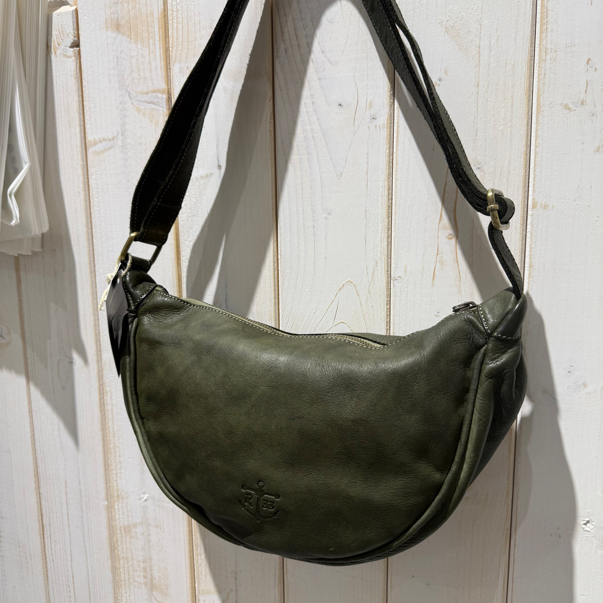 Borsa Marsupio Mezzaluna Verde Militare