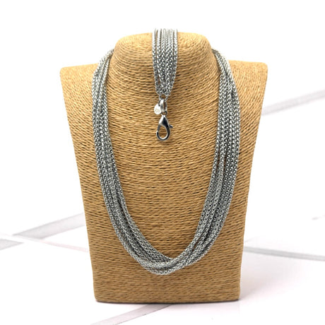 Collana e bracciale Multifili Spiga DUO