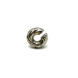EAR CUFF TORCIONE ACCIAIO SILVER