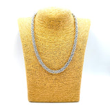 Collana Bizantina Acciaio Inossidabile