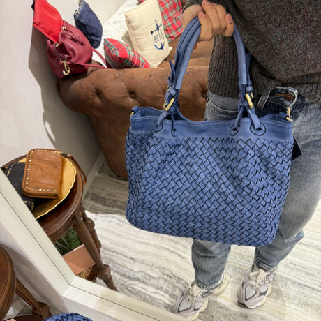 Borsa Intreccio Small Pervinca