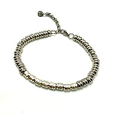 Bracciale Pepite Barilotti Acciaio e Argento925
