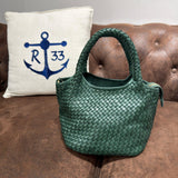 Borsa cestino Hermione small Verde foresta