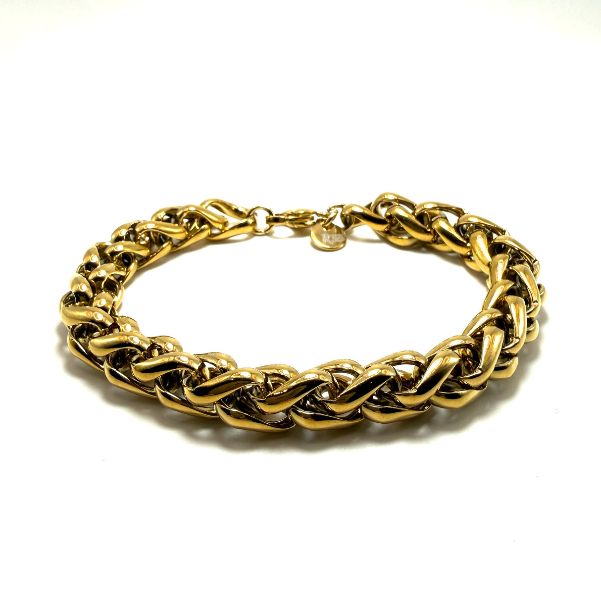 Bracciale Spiga Big Gold Acciaio inossidabile