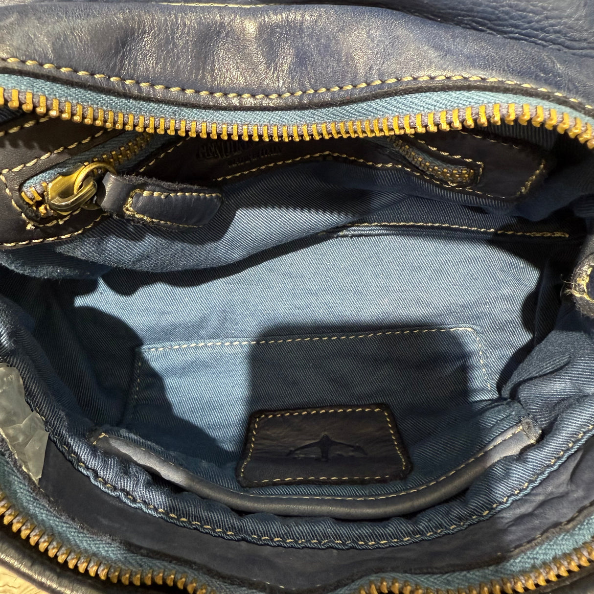 Borsa Dobby Blu