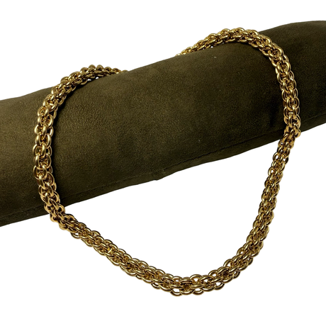 Collana Maglia Canestro Acciaio inossidabile Silver o gold