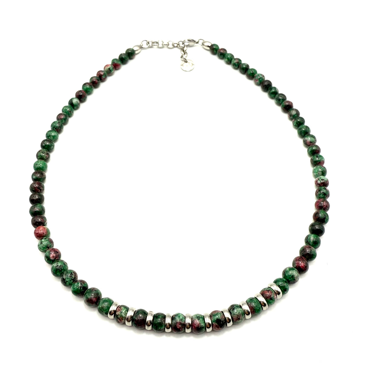 Collana pietre Diaspro