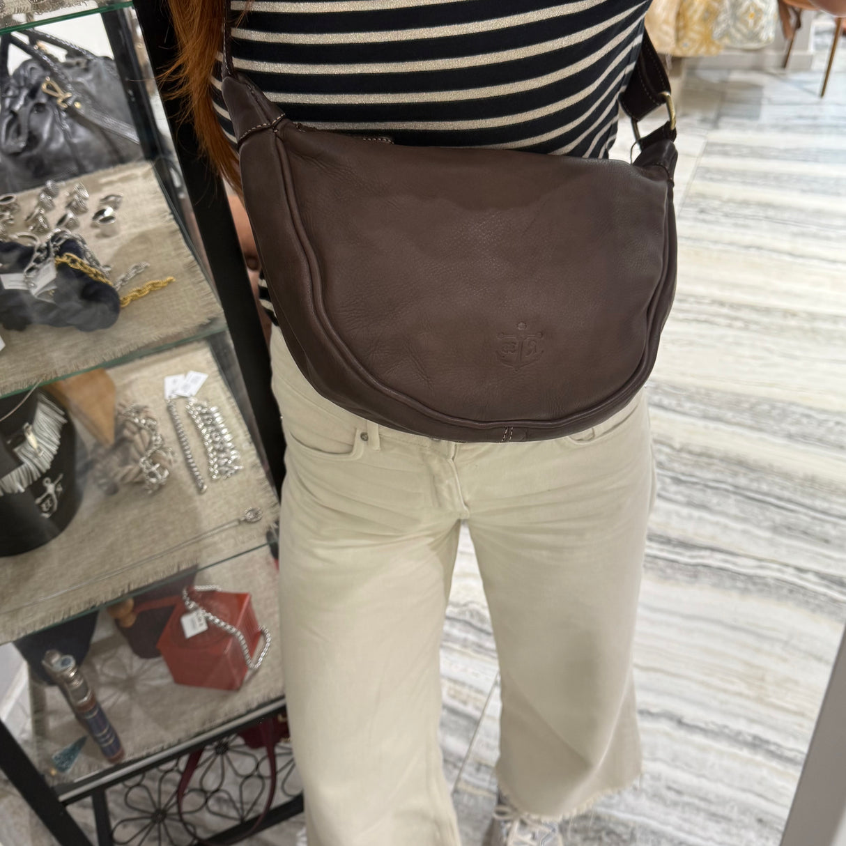 Borsa Marsupio Mezzaluna Testa di Moro