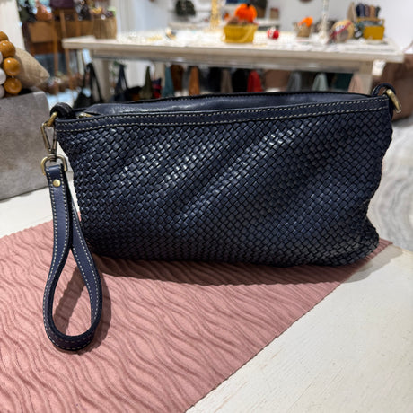 Pochette Intreccio Blu