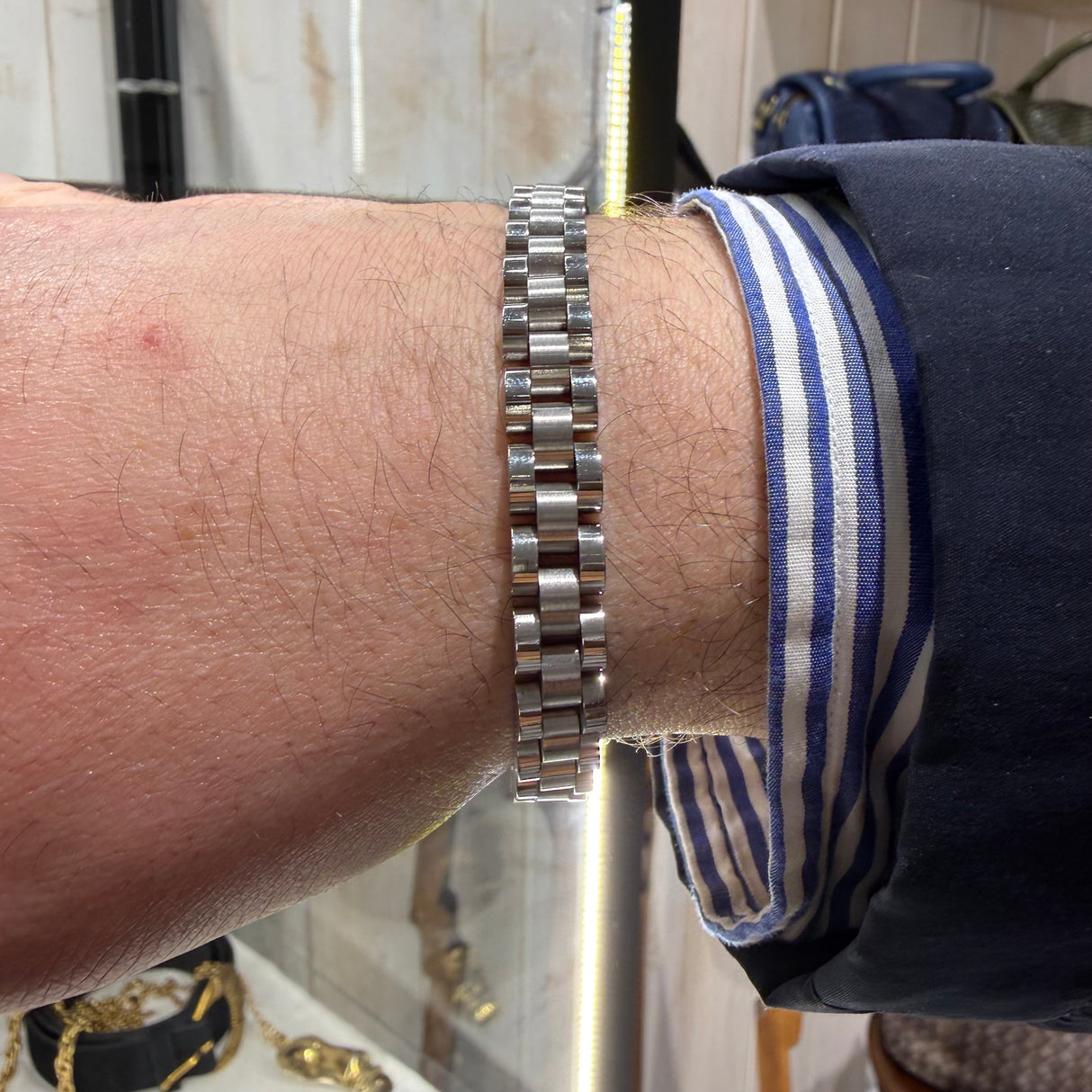 Bracciale Maglia Milano acciaio inossidabile