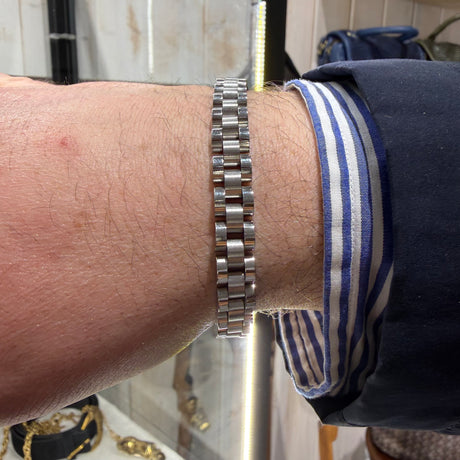 Bracciale Maglia Milano acciaio inossidabile