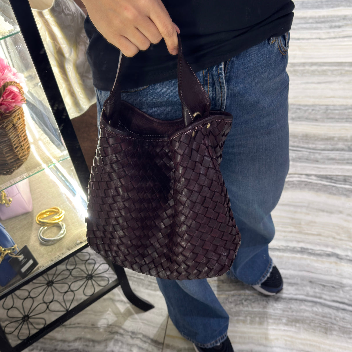 Borsa Mirtilla Big Borgogna
