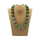 Collana sfere in Resina Verde Giada