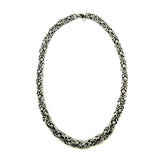 Collana Bizantina con anelli Godronati 0.8 mm