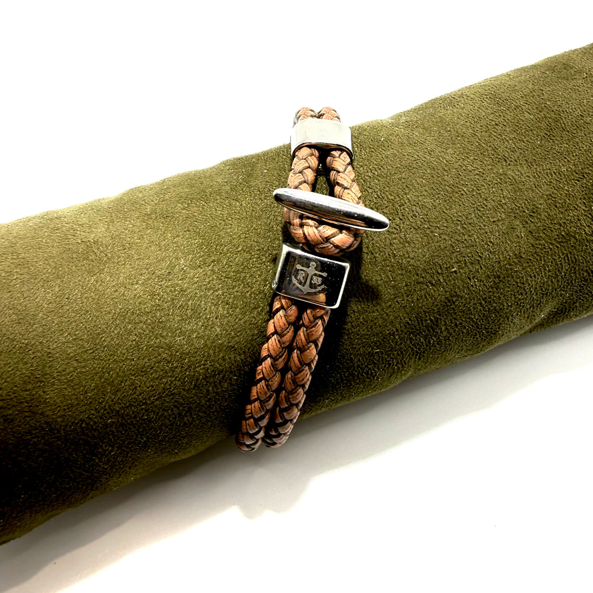 Bracciale Bitta in pelle neutro