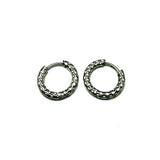 Cerchi martellati in acciaio inossidabile silver