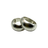 Doppia Fascia Bombata Satinata Argento925