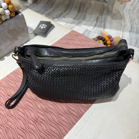 Pochette Intreccio Black