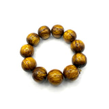 Bracciale sfere in Resina Occhio di Tigre