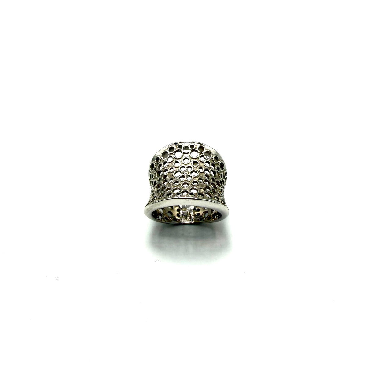 Anello Fascia Etrusca traforata Argento925