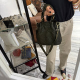 Borsa Rachele Small Verde Militare